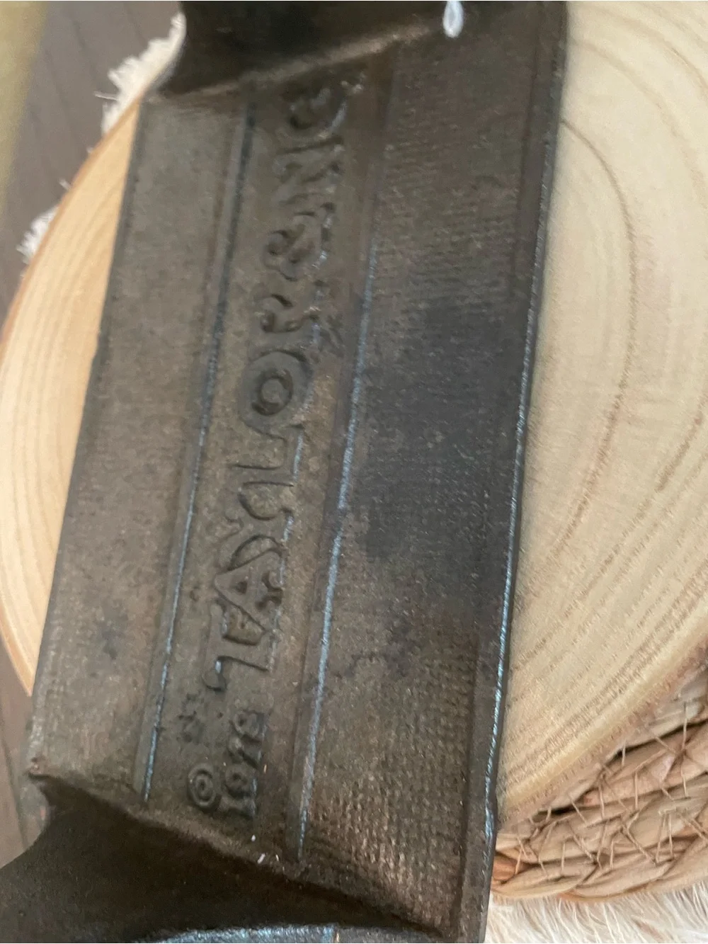Cast Iron Bacon Press - Rustic Brown Bacon Press